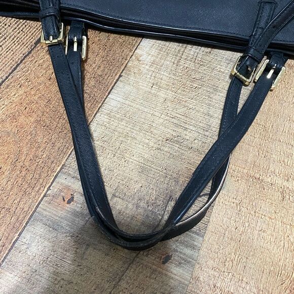 Tory Burch black saffiano Leather Robinson Tote - Picture 11 of 14